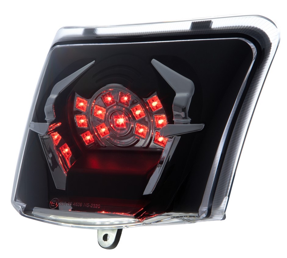 Taillight MK II LED for Vespa GTS/GTS Super/GTV 125-300cc HPE ('18-), clear