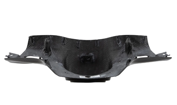Handlebar fairing bottom for Vespa Sprint 50-150cc Carbon