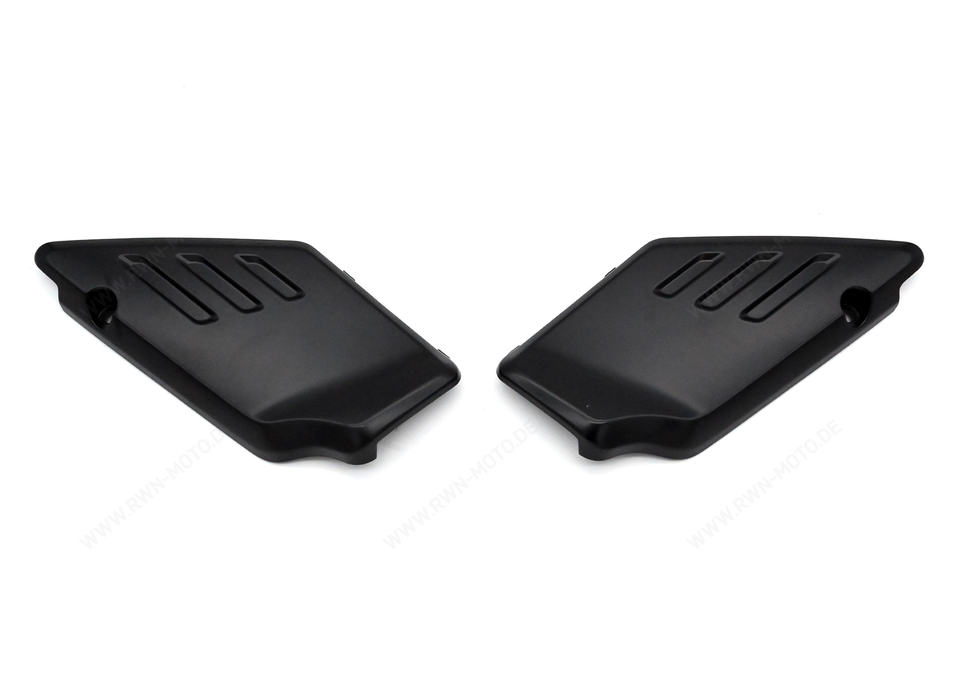 Knee pad set black for Kawasaki for Z 650 RS 2022- original