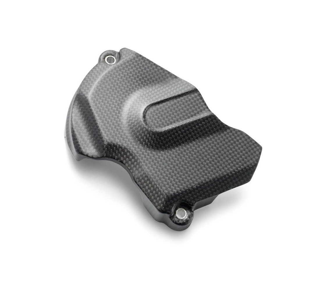KTM chain sprocket cover carbon