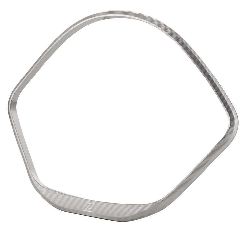 Decorative ring speedometer for Vespa GTS/GTS Super/GT/GT L 125-300cc (-'13), silver