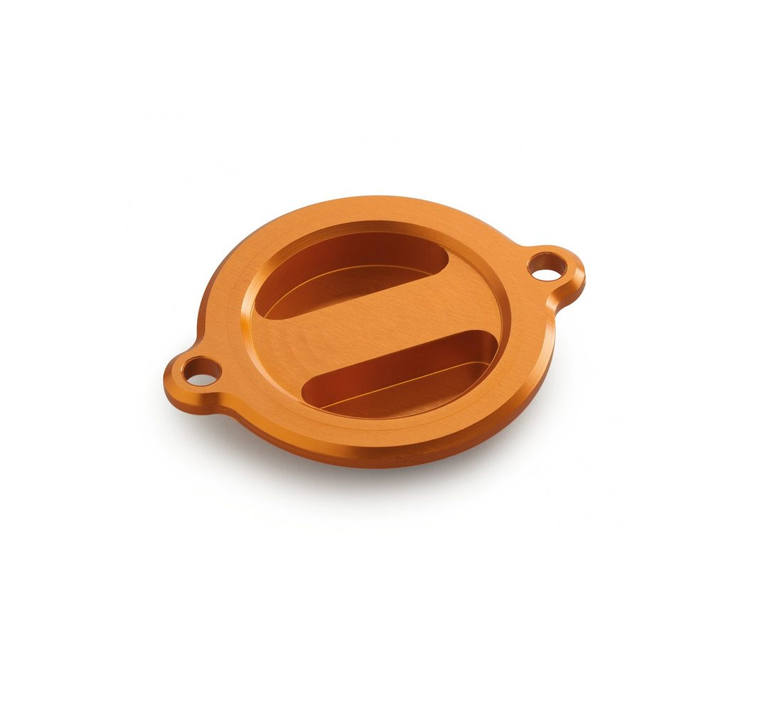 KTM oil filter cap CNC Orange for 125,390,690,790 Duke 1290 Super Duke R / GT