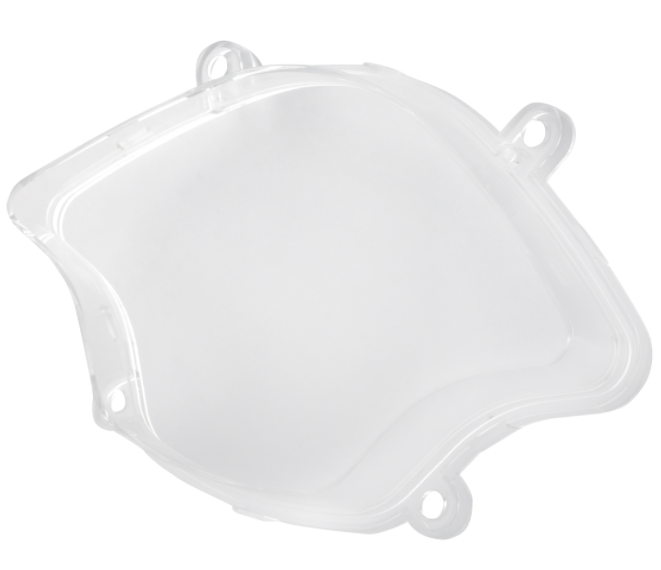 Speedometer glass for Vespa Primavera/Sprint 50-150cc 2T/4T AC, clear