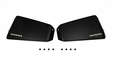 Case trim set black for the side case set for Honda Forza 750 2021-