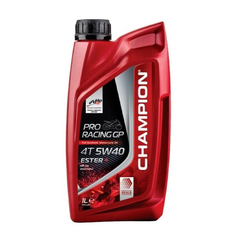 CHAMPION® Proracing GP 4T 5W-40 ESTER + Fully synthetic engine oil - 1 liter