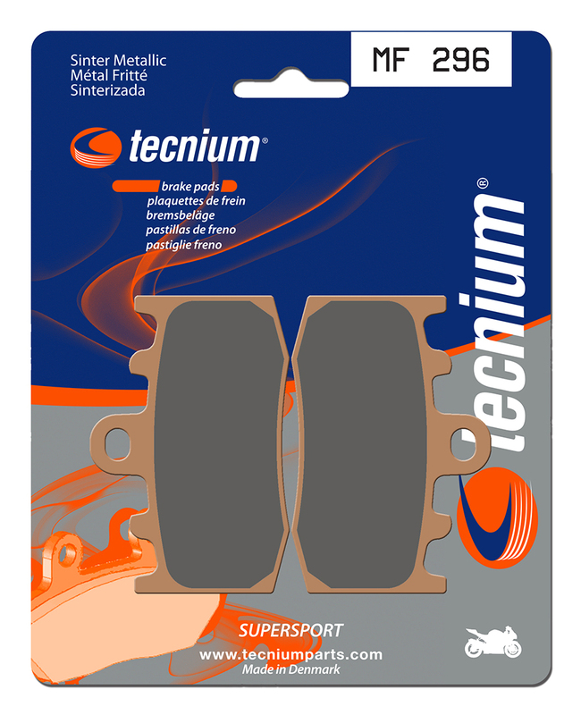 Tecnium Street Performance sintered metal brake pads - MF296