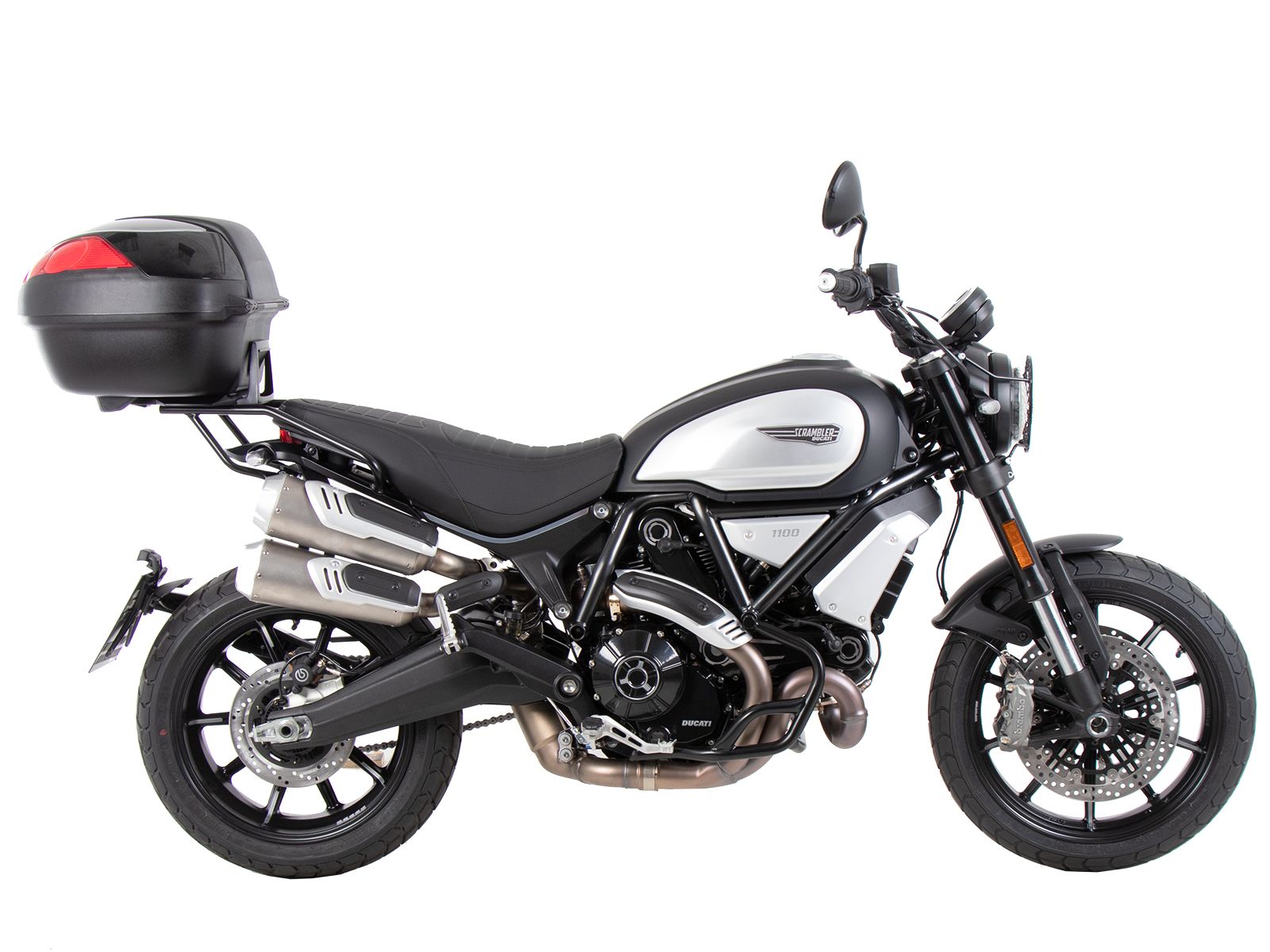 Easyrack Topcaseträger black for Ducati Scrambler 1100 Dark Pro /Pro /Sport Pro (21-24)