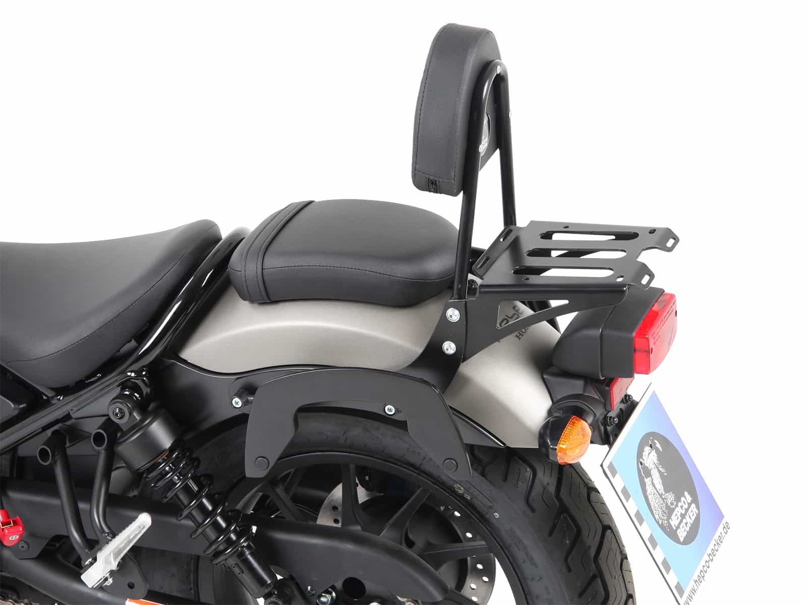 C-Bow side carrier black for Honda CMX 500 Rebel (17-) Hepco & Becker