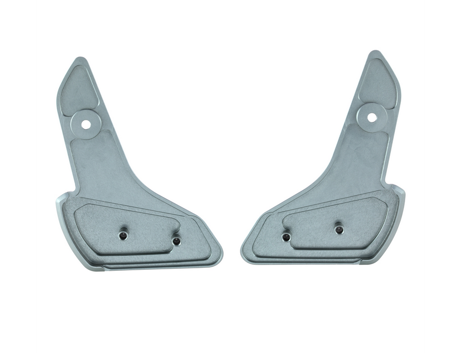 Footrests right and left for Vespa Primavera /Sprint 50-150ccm 2T/4T AC, gray dull