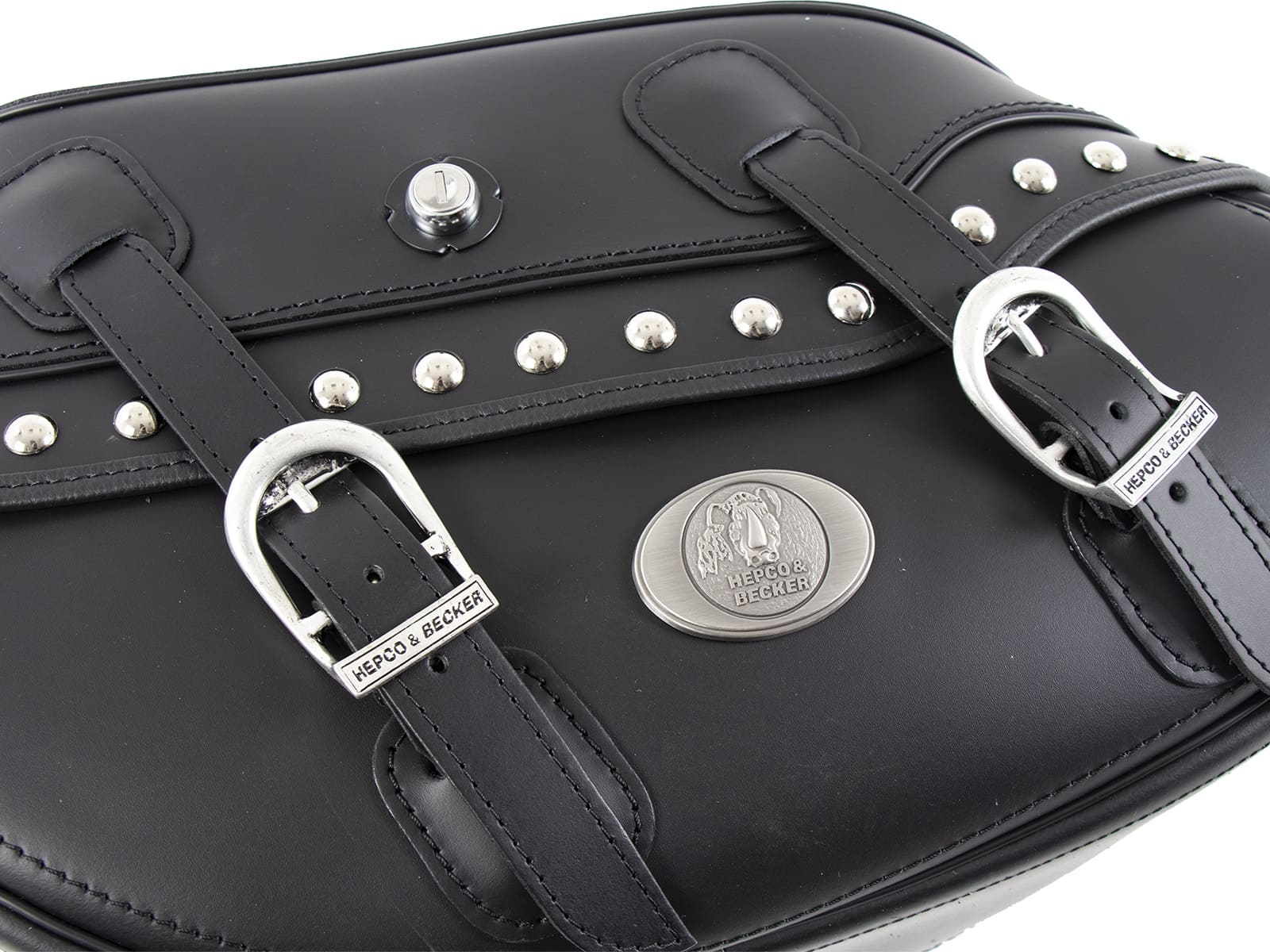 Saddlebag set Buffalo Big Custom black for C-Bow carrier Hepco & Becker