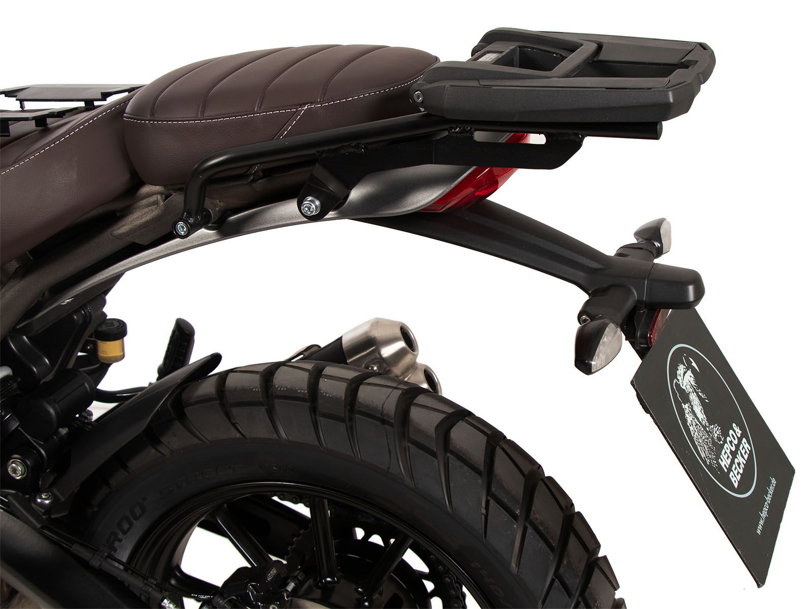 Easyrack top case carrier for Triumph Scrambler 400 X (24-) Hepco & Becker