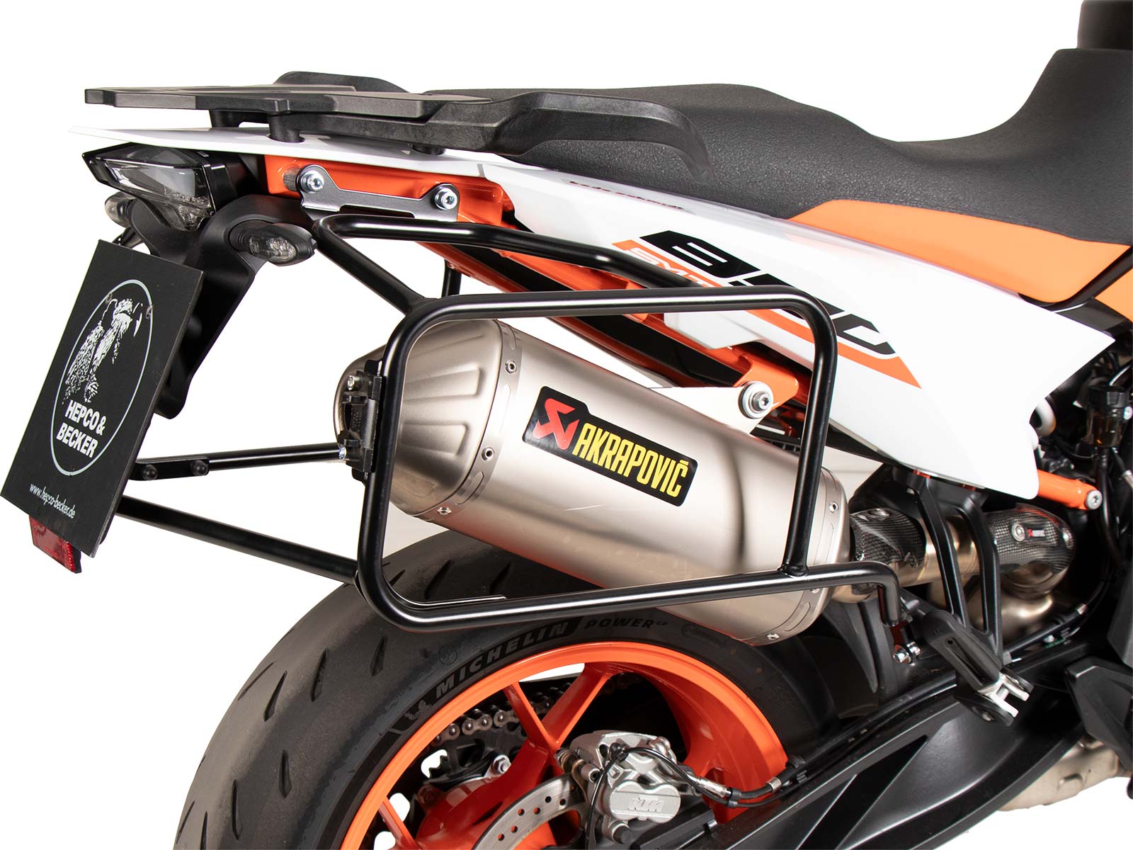 Side case carrier for KTM 890 SMT (23-) Hepco & Becker