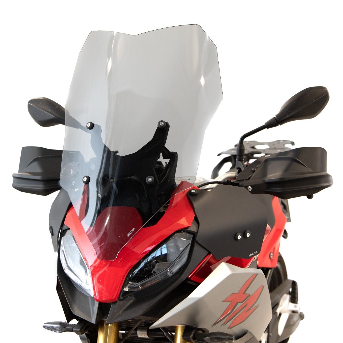 Middle windshield for BMW F 900 XR (21-22), lightly tinted