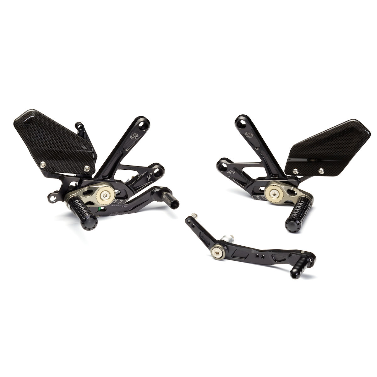 Adjustable billet footrest system for YZF-R1 /M Original Yamaha