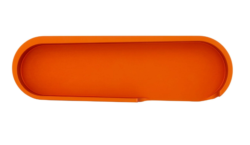 Swingarm cover for Vespa, orange matt