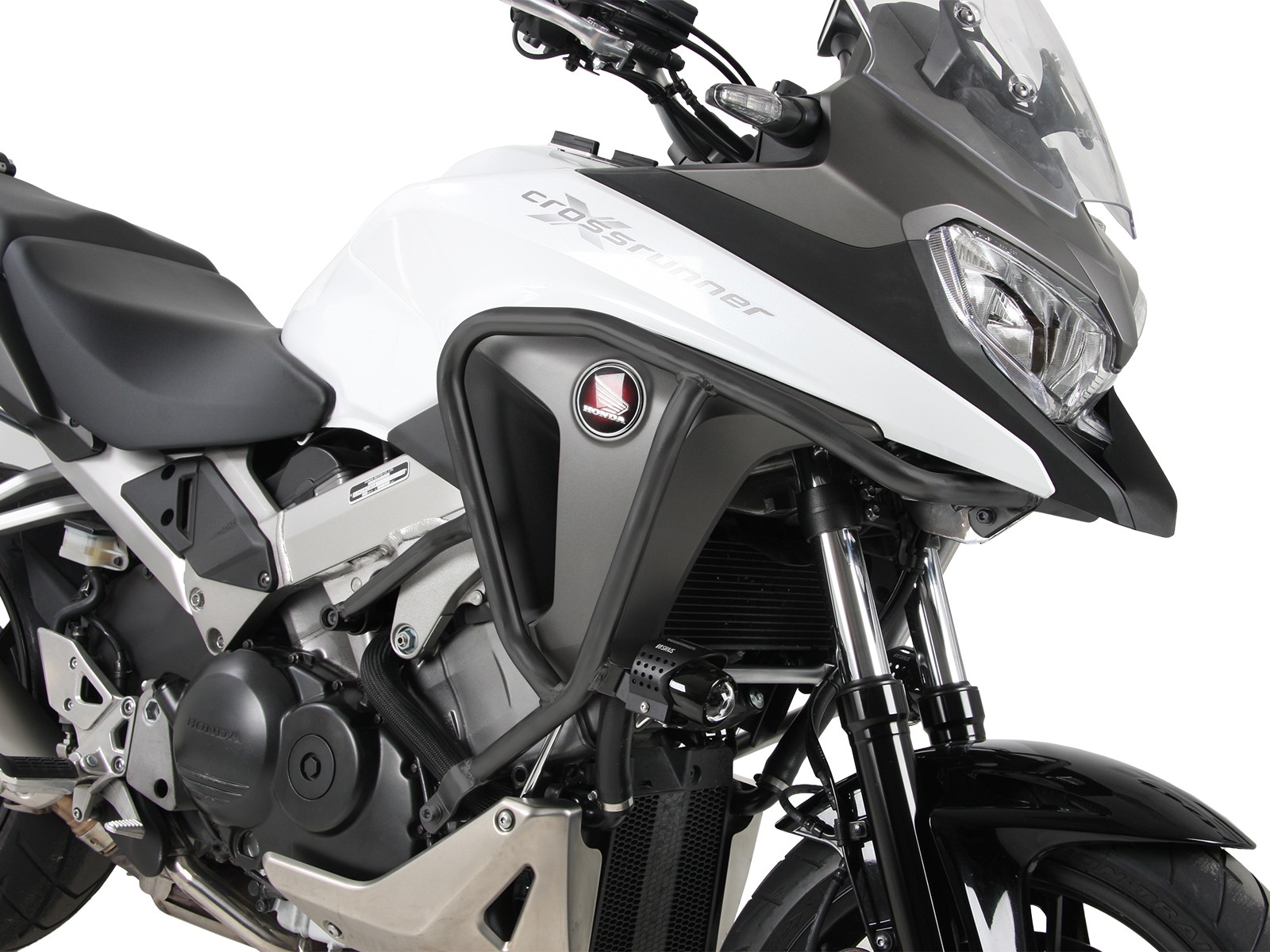 Engine guard black for Honda VFR 800 X Crossrunner (15-20) Hepco & Becker