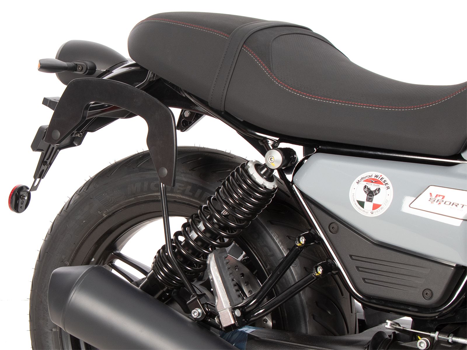 C-Bow side carrier black for Moto Guzzi V7 850 Sport (25- ) Hepco & Becker