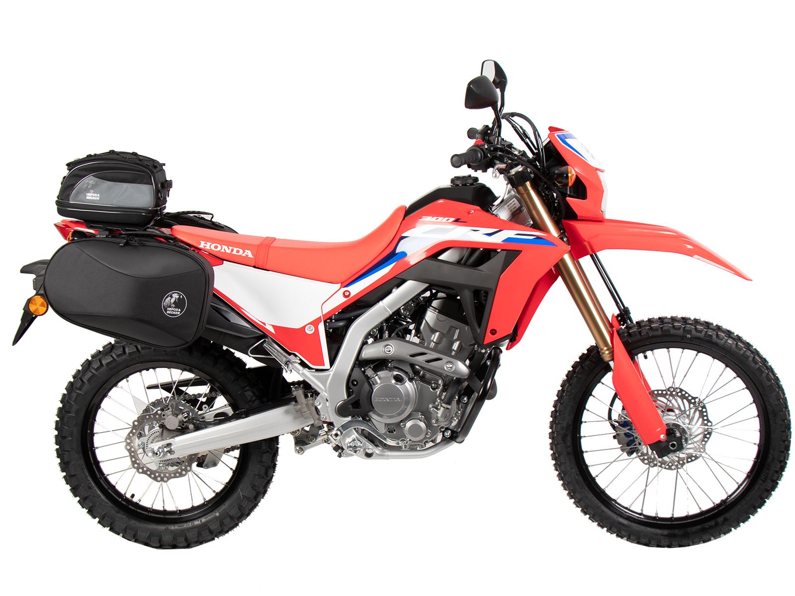 C-Bow side carrier black for Honda CRF 300 L (21-) Hepco & Becker