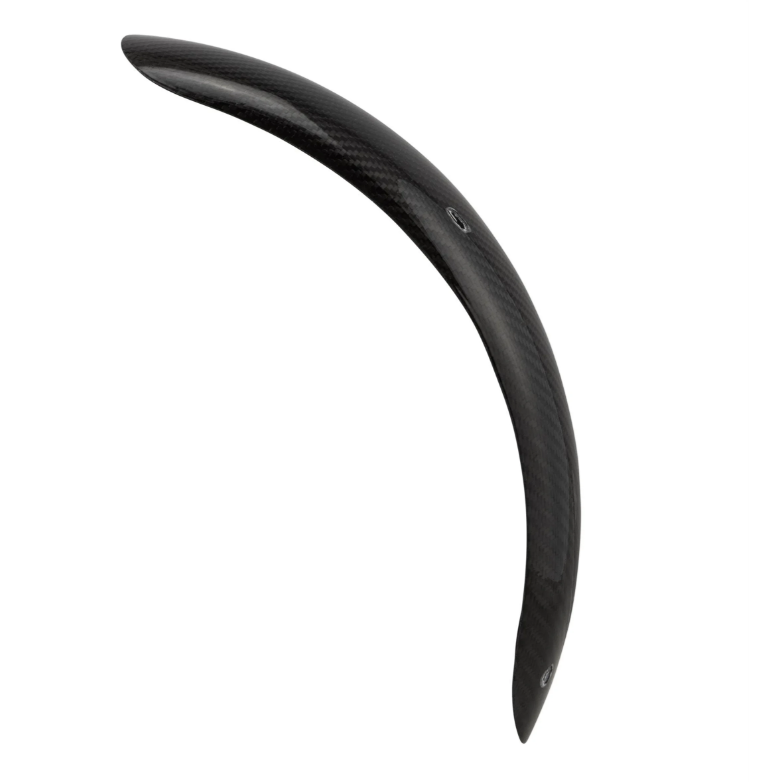 Mudguard 2.0 Garelli Race EVO II without holder for Vespa PX 80-200cc, carbon clear