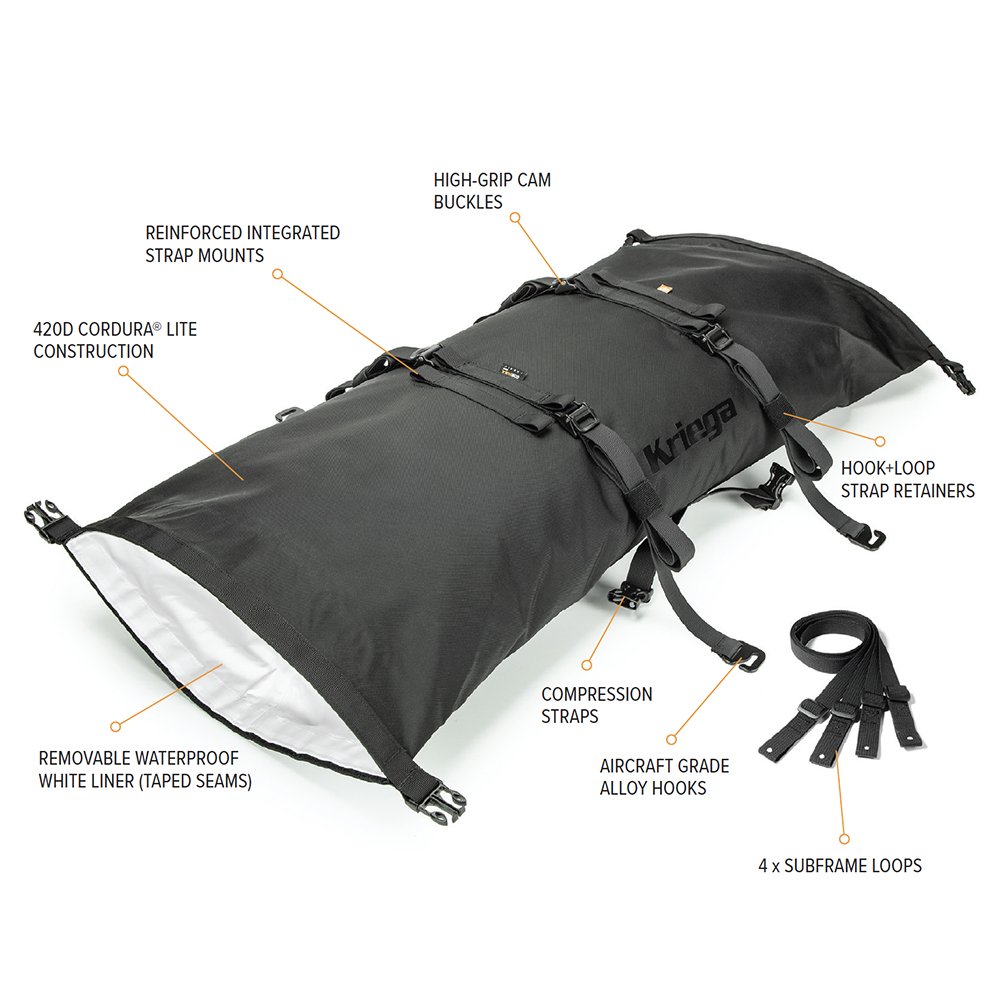 Kriega Rollpack 40 Liter - Multicam Black / Camouflage