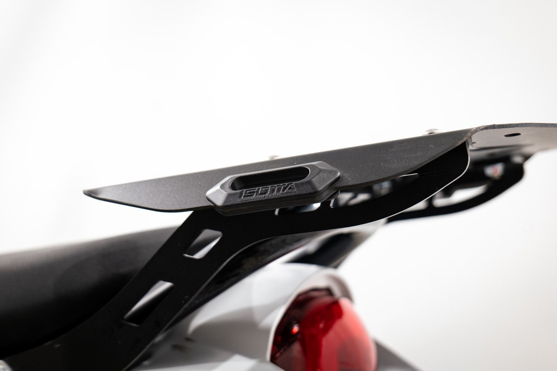 Luggage carrier for Ducati DesertX, steel, black