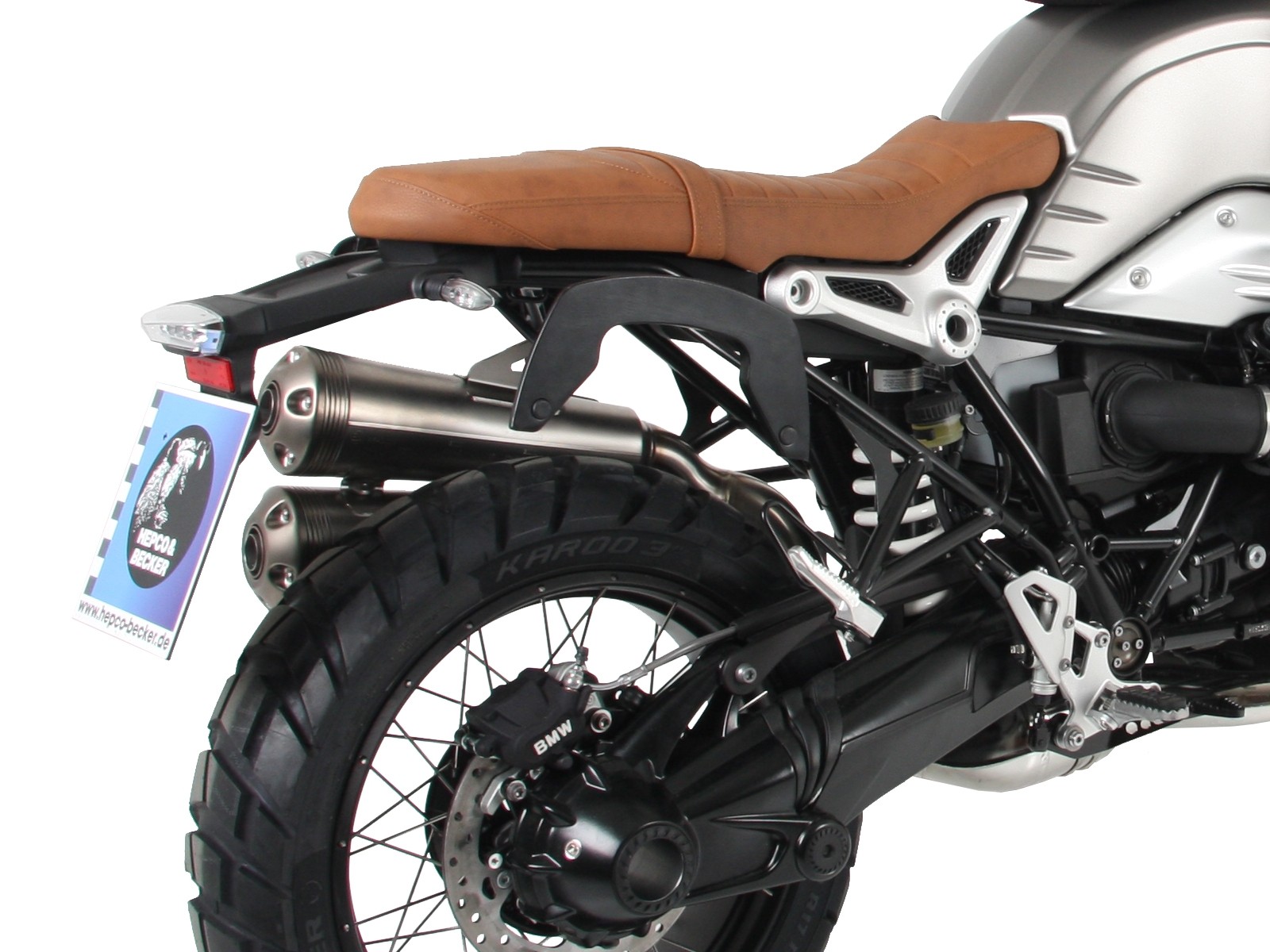 C-Bow bag holder one-sided right black for BMW R nineT (16-23) / Urban G/S 40 Years