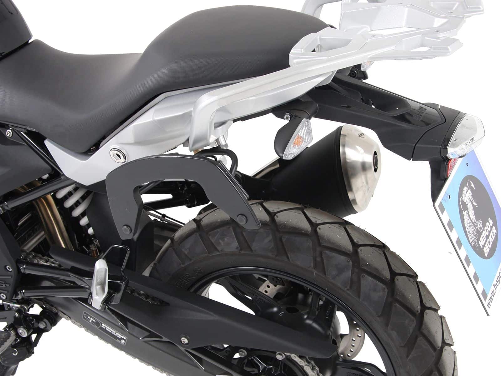 C-Bow side carrier black for BMW G 310 GS (17-) Hepco & Becker