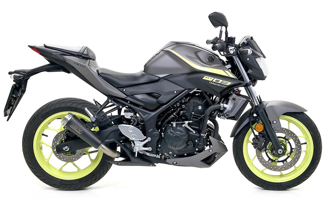 ARROW exhaust DARK PRO Race for Yamaha MT-03 (16-)