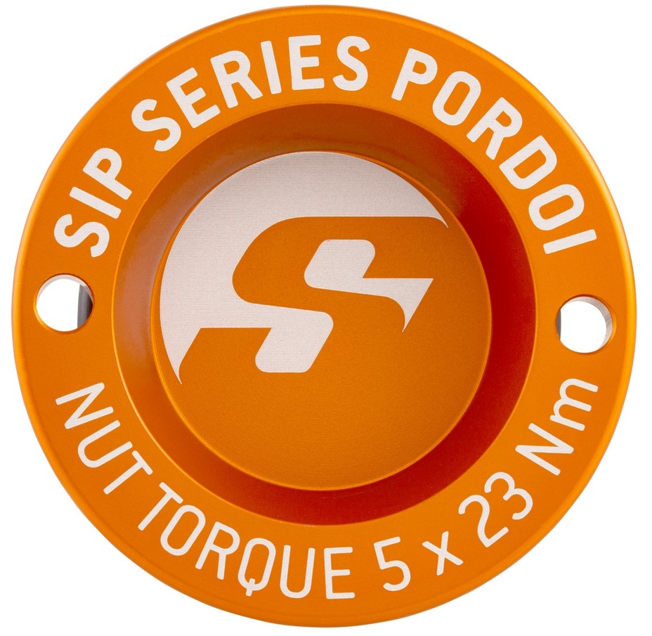Dust cover 12" rim front for Vespa GTS/GTS Super/GTV/GT 125-300ccm, orange matt