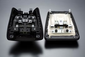 Height adjustment for seat for Suzuki V-Strom 1050