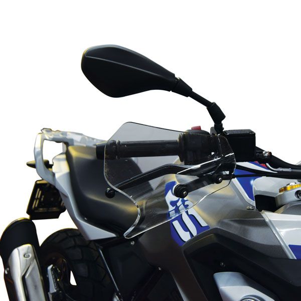 Hand protectors for BMW G 310 GS (17-24), light smoke