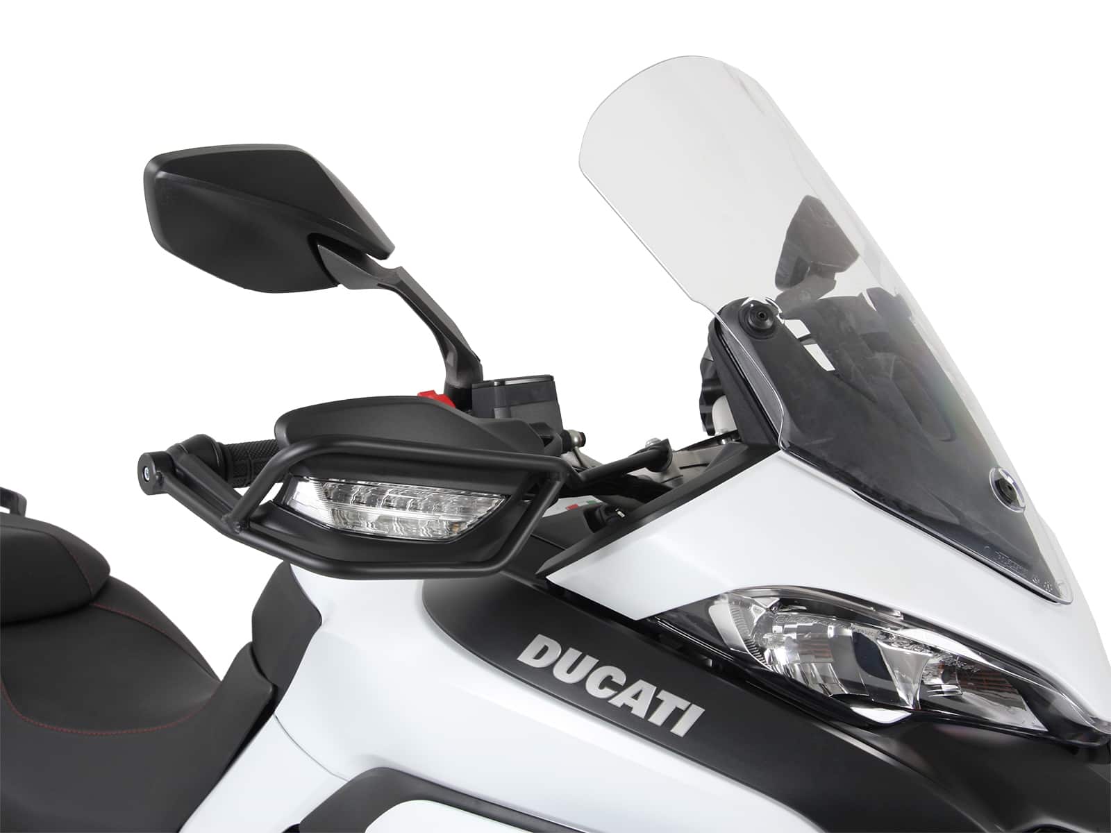 Handle guard set black for Ducati Multistrada 950 /S (17-21) Hepco & Becker
