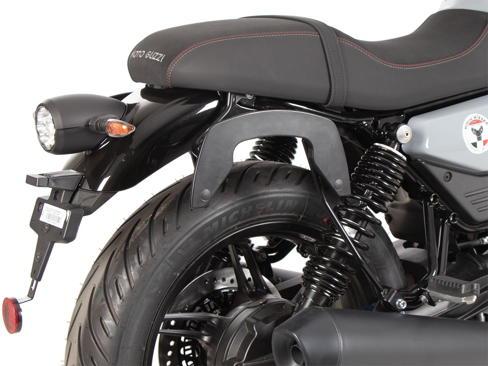 C-Bow side carrier black for Moto Guzzi V7 850 Sport (25- ) Hepco & Becker