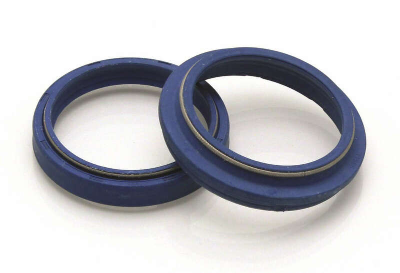 Tecnium Blue Label set of fork dust caps - KYB 43