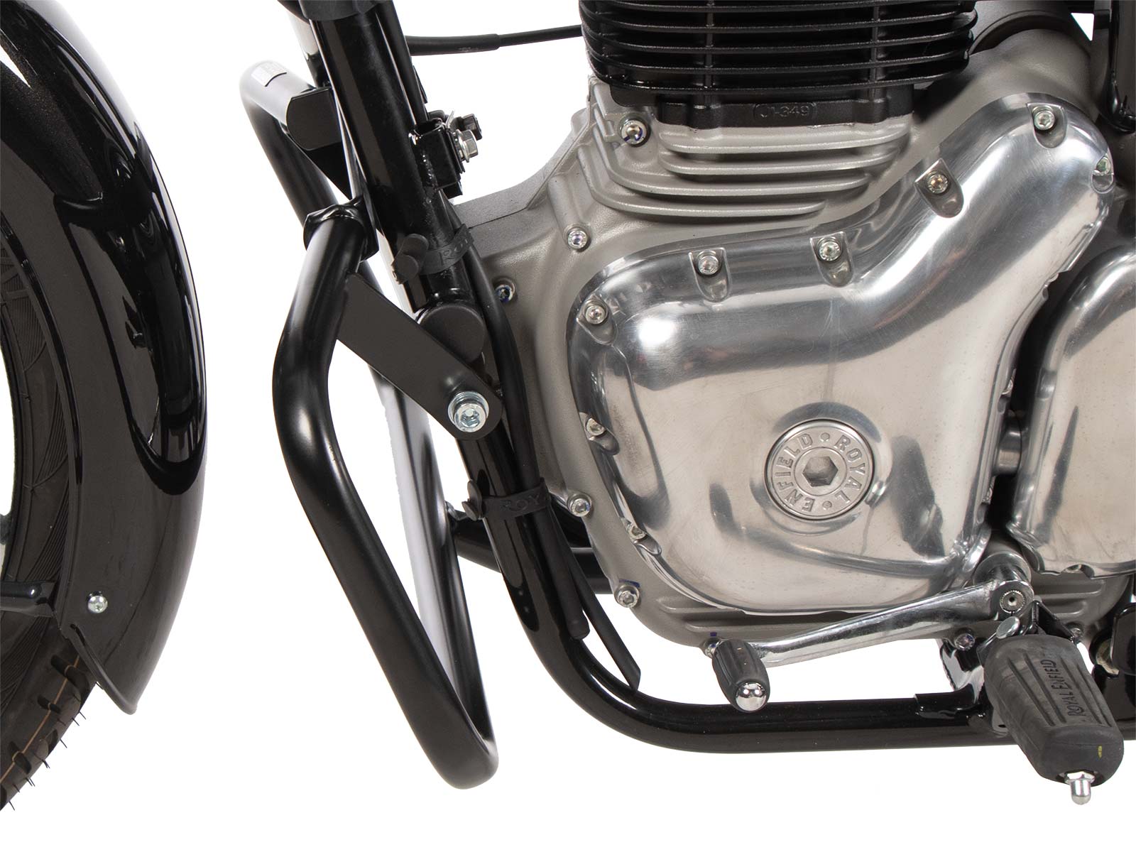 Engine guard black for Royal Enfield Bullet 350 (24-) Hepco & Becker