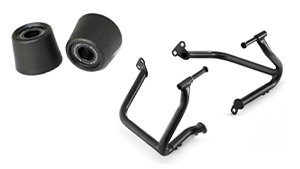 Crash pads & crash bars