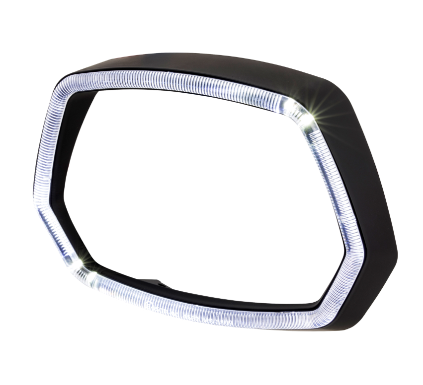 Lamp ring LED light ring for Vespa Sprint 50cc 2T/4T, black matt