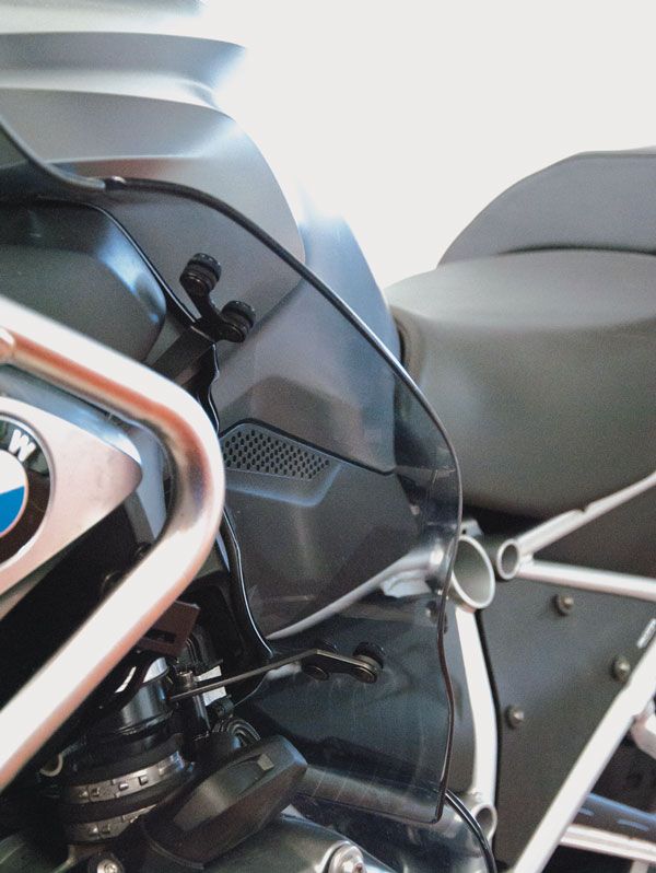 Leg protectors for BMW R 1200 GS LC (13-16), pair
