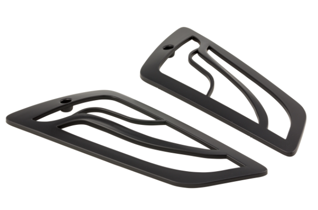 Indicator grille right and left, front for Vespa GTS/​GTS Super/​GTV/​GT 60/​GT/​GT L, matt black