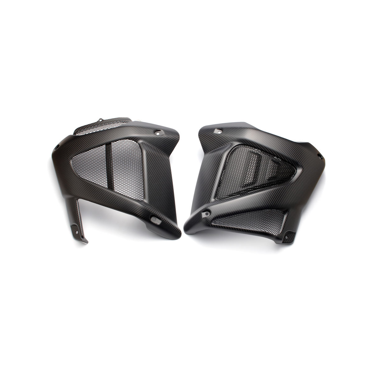 Carbon side panels right for XT1200Z Super Ténéré (Bj.10-19) ) Original Yamaha