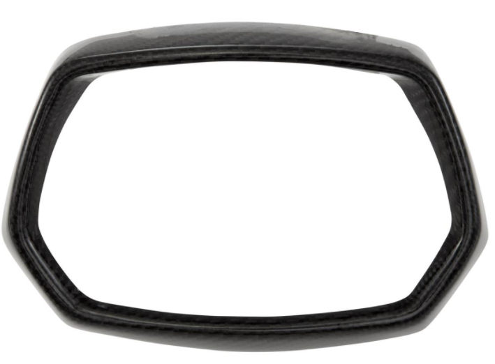 Lamp ring black for Vespa Sprint 50-150ccm 2T/4T ('13-'18), Carbon