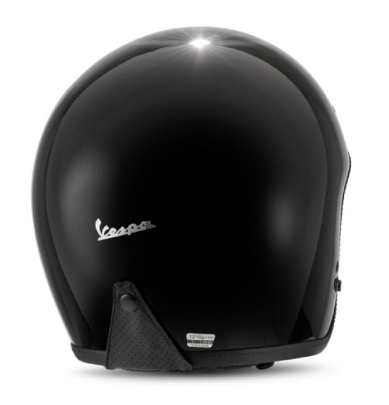 Vespa jet helmet Versilia black