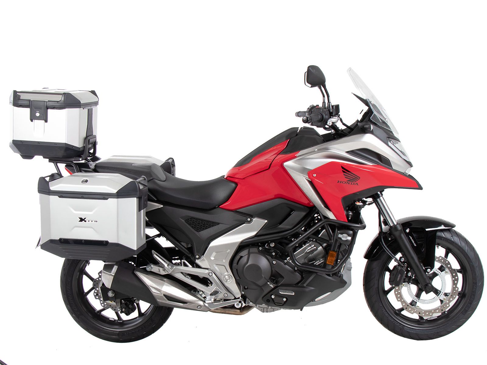 Alurack top case carrier black for Honda NC 750 X /DCT (21-) Hepco & Becker