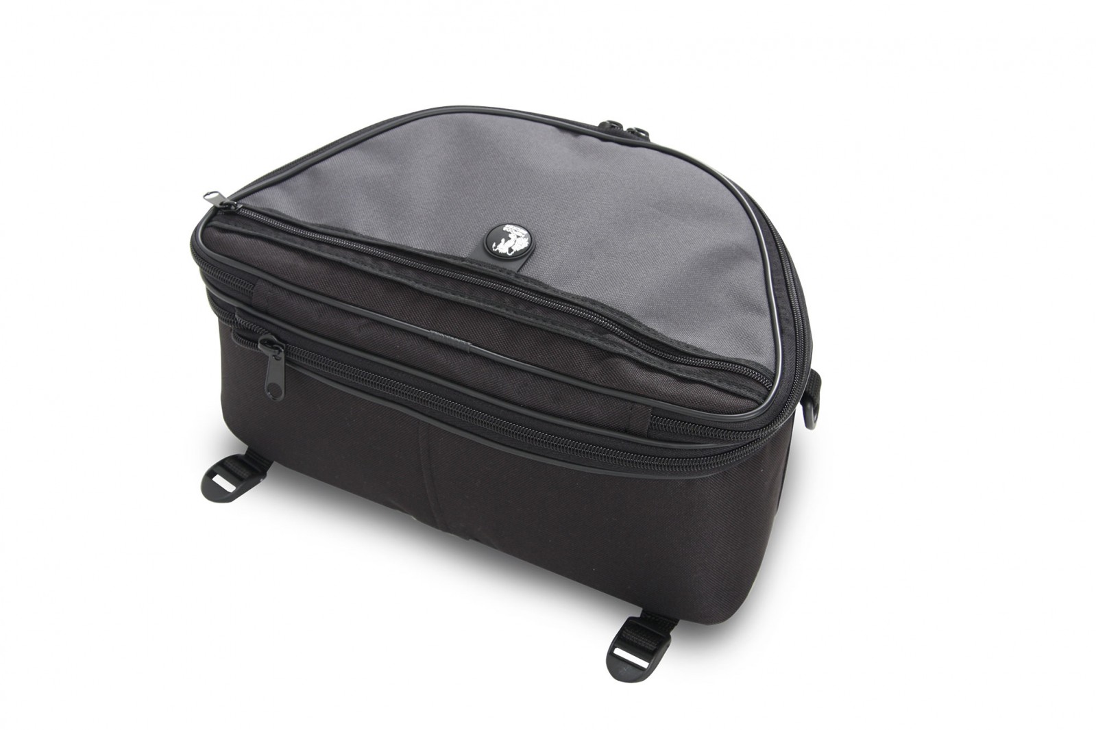 Small Sport Star Rack rear bag for belt attachment on original BMW Hepco & Becker bridge