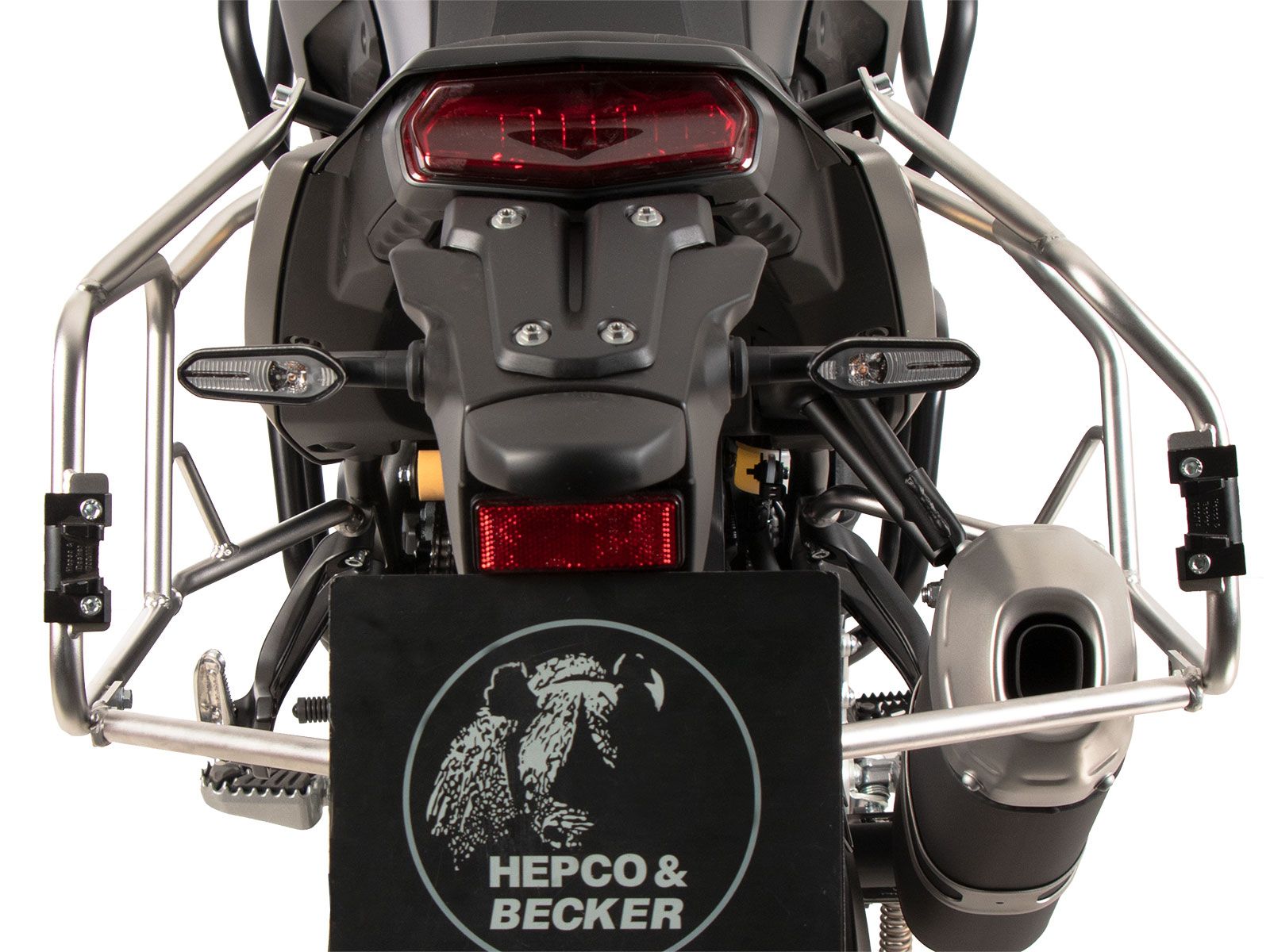 Side case carrier cutout stainless steel for Xplorer cutout case for Yamaha Ténéré 700 (25-)