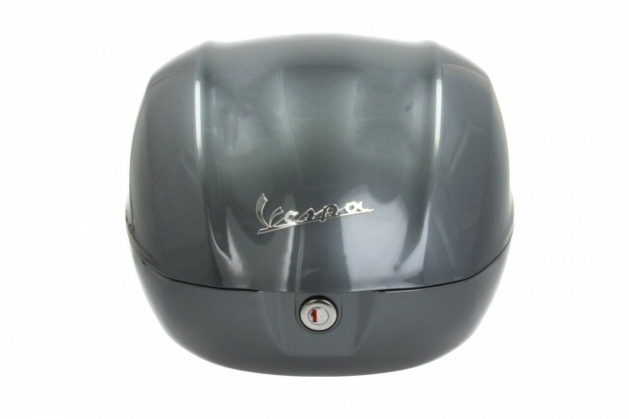 Original top case 32 l. for Vespa Primavera / GTS Grey Travolgente gloss G03