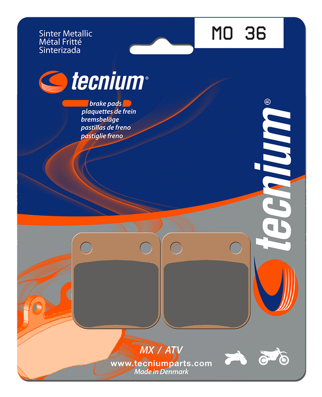 Tecnium MX/ATV sintered metal brake pads - MO36