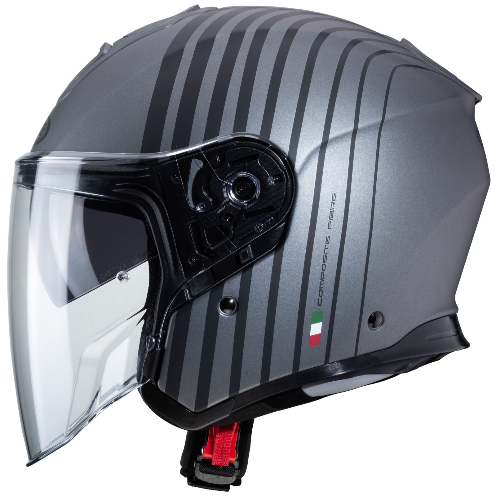 Caberg Helmet Flyon Bakari, matte gun / black