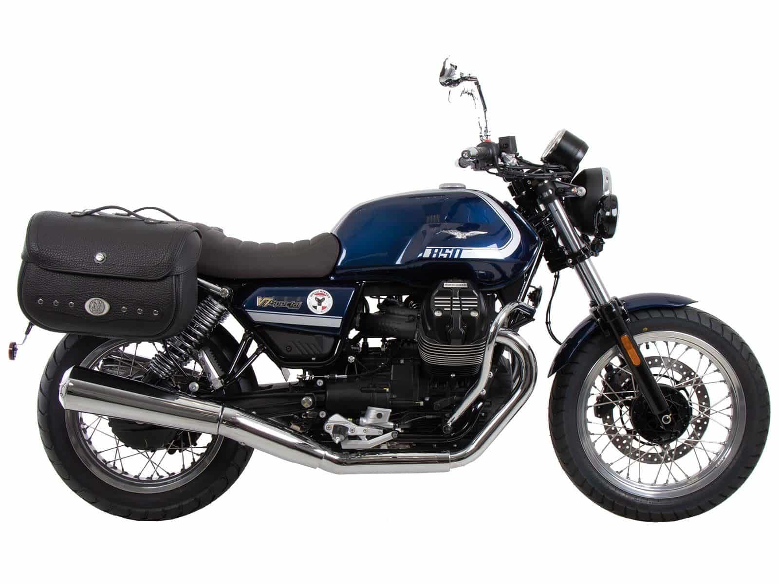 C-Bow side carrier chrome for Moto Guzzi V7 850 Special (25- ) Hepco & Becker