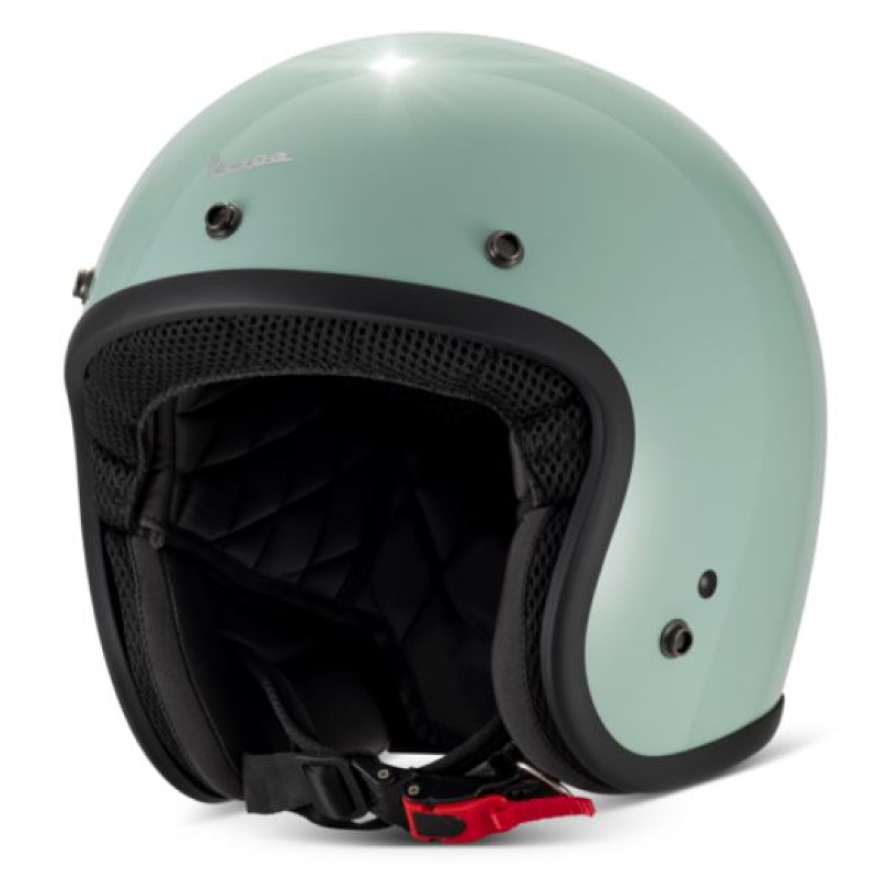 Vespa jet helmet Versilia green amabile